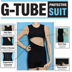 Load image into Gallery viewer, G-tube adaptive clothing - Great for stoma site maintenance, flushes, and G-tube feeding systems
